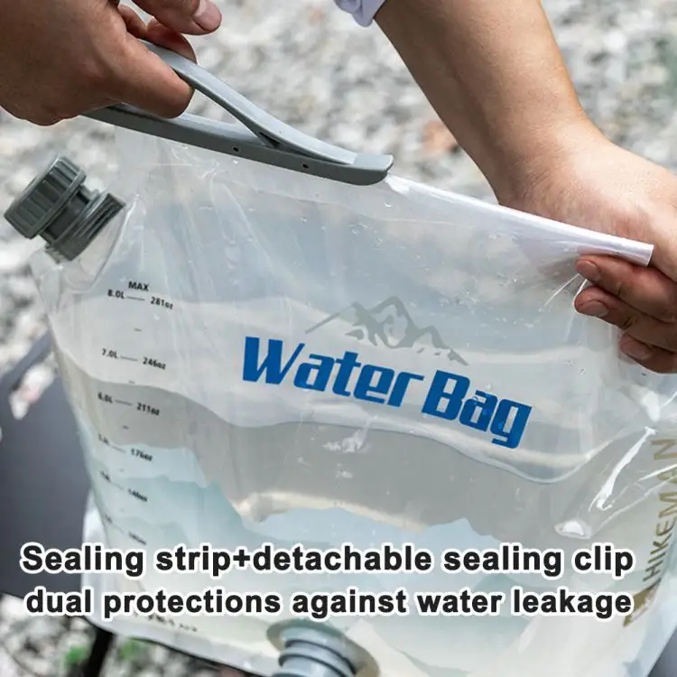 Cheap Water Storage bag Hydration Reservoir Factory 5L 10L 20L Collapsible Kangen Water Carrier Custom Logo Expandable Pouch Storage Foldable Spout Pouch for sale