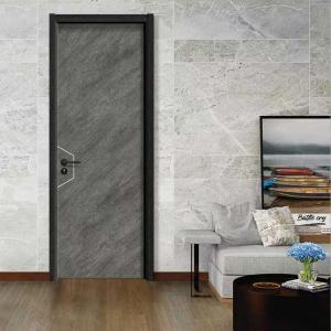 Cheap Customized Plywood MDF Wooden Interior Flush Door With Veneer Finish for sale