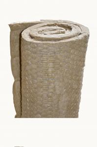 Thickness 100mm Rockwool Flexi Insulation Blanket , Rock Wool Felt