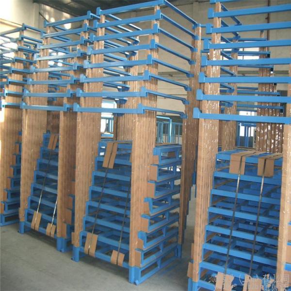 Q235B Metal Warehouse Storage Shelves Stackable Storage Cages