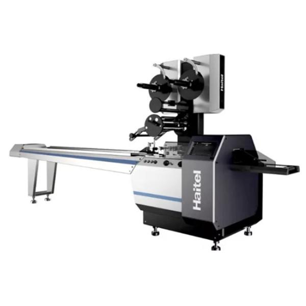 Three Servo Automatic Food Packing Machine With Multiple Security Protection Measures