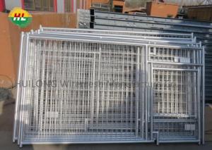Cheap Galvanised Welded Wire Mesh Panels 50x75mm Rectangle Openings For Dog Cages for sale