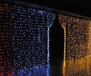 Cheap super bright 24v fairy indoor christmas lights curtain for building for sale