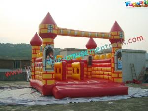 Cheap Full Printing Rent Inflatable Bouncy castles , inflatable jumping castles 5L x 5W x 4H Meter for sale