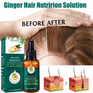 Cheap Ginger Hair Growth Essence Germinal Hair Growth Serum Essence Oil Hair Loss Treatment Growth Hair for Men Women for sale