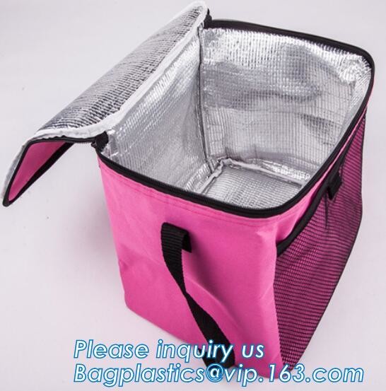 Freezer Bags Color Cold Insulation Waterproof Convenient Portable Ice Meal Packages Refrigerator Cooler Lunch Bag bageas