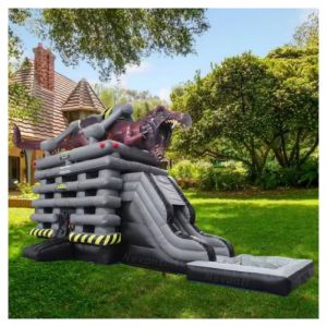 Cheap Customized Size Outdoor Inflatable Water Slide Park with Trampoline and Bouncy Castle for sale
