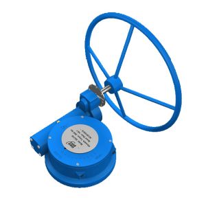 Cheap Cast Steel WCB Worm Gear Operator For Ball Valve Plug Valve NBR Sealing Materials for sale