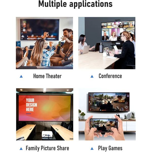 5V Lightning To HDMI Converter Adapter 1080P Digital AV Adapter TPE