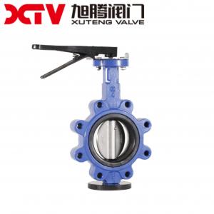 Cheap EPDM/PTFE Soft Seal Flange Connection Butterfly Valve for Mid-Pressure Work Pressure for sale