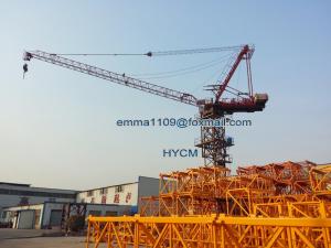 China D125 4526 Luffing Tower Crane 45M Boom  End Load 2.6 T Potain Mast Section on sale