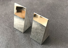 Customized Germanium Prism 12 Degree apex angle with 2 Surfaces 8-14um AR coatings