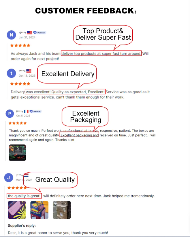 Additional packaging design options