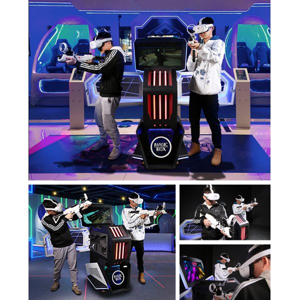 Interactive Virtual Reality Experience Gun Simulator 220V 600KG