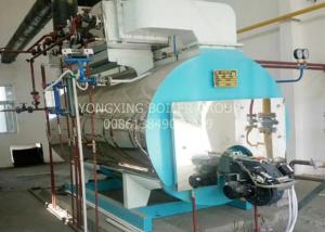 China Diesel Fire Tube Cylindrical Boiler Oil Fired Central Heating Boilers Low Dust on sale