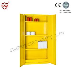 Cheap 36 Litre Hazardous Storage Cabinet  3 Shelves Large Customized Metal Cabinets for sale