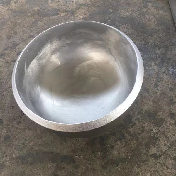 Circle Head Welding Connection ASME ss304 316 s235jr Conical End Tank Ends for Boiler Heater Parts