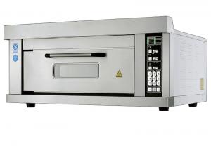 Cheap 2 Trays Per Chamber / Electric Baking Ovens with Micro - computer Intelligent Control Smart Preset for sale