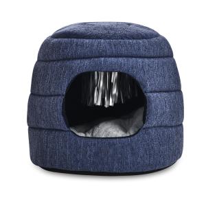 China 2 in 1 Foldable Cat Bed Sustainable Breathable Animal Cat Tent House Cat Cave Carriers on sale