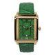 China Rectangle Luxury Green Jade Watch 22 * 20 Mm For Women Custom Logo on sale