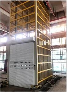 Cheap CE Certified 4kw Motor Power 3000kg Load Capacity 6m Lift Height Hydraulic Cargo Guide Rail Lifting Platform for sale