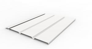 China Moisture Resistant 600mm UPVC Soffit Board OEM Smooth Finish on sale