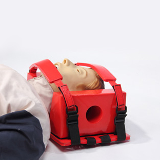 Strong Spine Board Head Immobilizer , Spineboard Head Block Adjustable