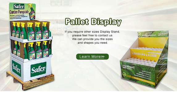 pop display stand retail corrugated paper display standee