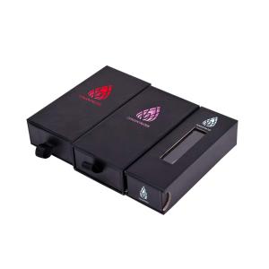 Cheap Art Paper 190gsm PVC Window Paper Box For Essential Oil Packaging for sale