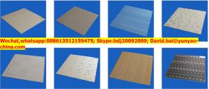 Cheap Clear plastic ceiling anti-mould smoke proof pvc ceiling tiles for sale