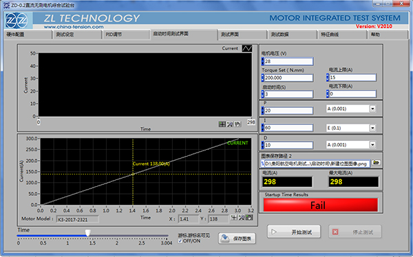 Aviation DC Brushless Electric Motor Testing System Equipment / Comprehensive Test Bench