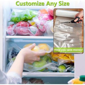 Wholesale Food Saver Vacuum Food Sealer Embossed Vacuum Packing Bag Roll