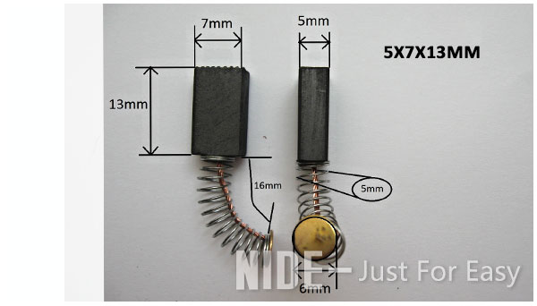 Electric Drill Power Tools 5*8mm Motor Carbon Brush