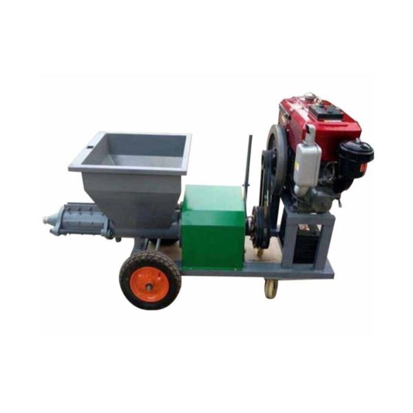 Screw Wall Mortar Cement Spray Plaster Machine Electric Driven