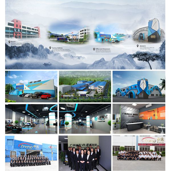 Multiplayer 9D Virtual Reality Simulator For 6-65 Years Old