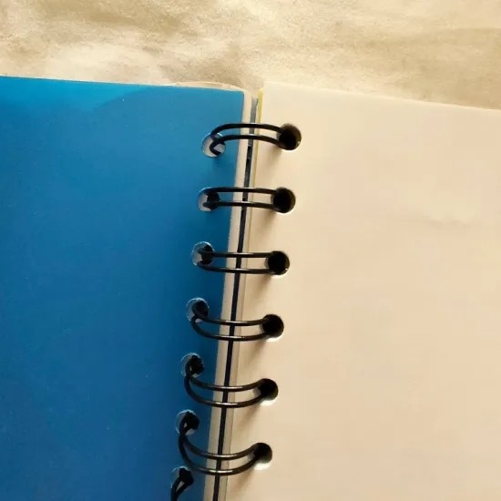 Nylon-coated Iron Wire Binding Machine / Wire Comb Binding Machine 220V 50Hz