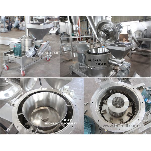60 To 2500 Mesh Fineness Carob Powder Grinder Machine High Speed
