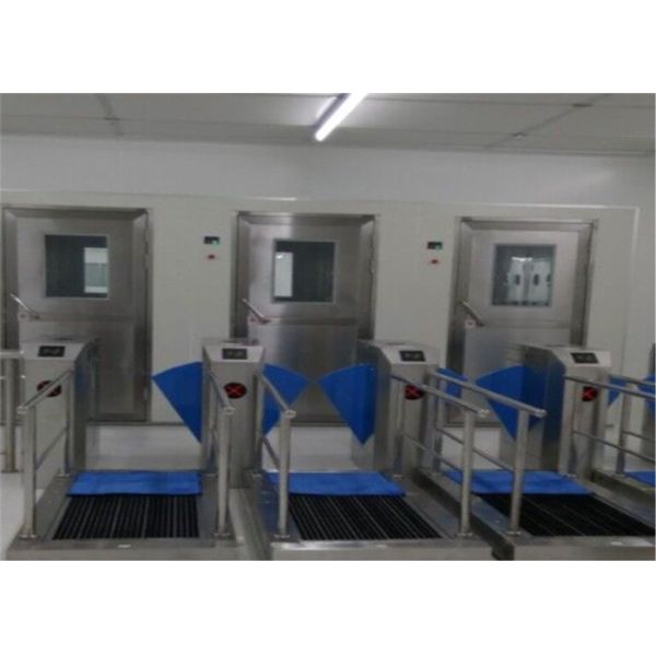 1.8M Air Shower Room 180W Motor Shoe Sole Cleaner Machine