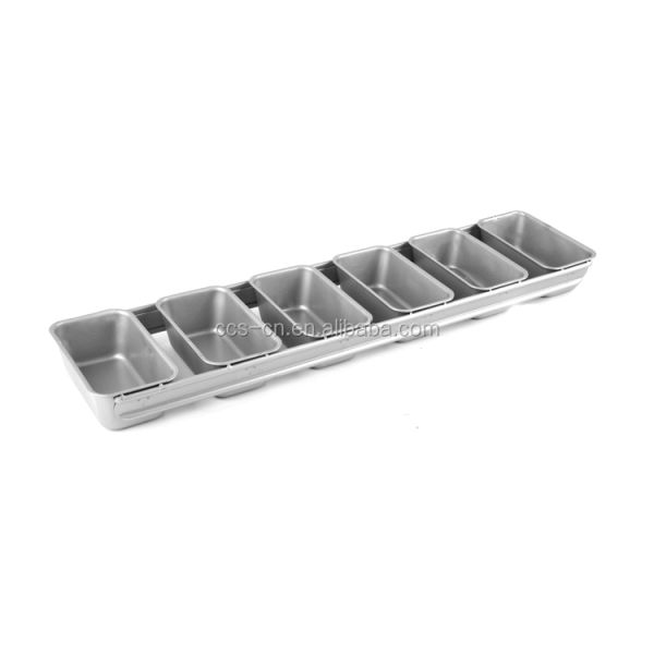 4 slotted baking loaf pan baking tray toast box bread molding bread baking Alumminum steel toast box for bakery