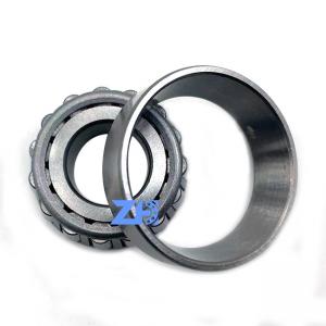 China 30203 Single Row Tapered Roller Bearing Steel Cage Standard Size 17*40*12mm on sale