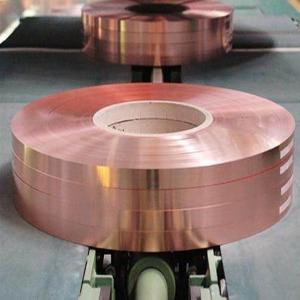 Cheap Copper Foil 0.1mm For Battery Copper Strip Coil Manufacturer Copper Coil / Copper Strip / Copper Tape for sale