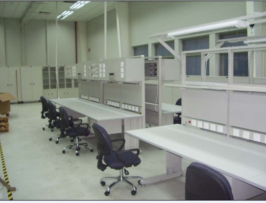 CE ISO Machinery Repair ESD Laminate Cleanroom Bench
