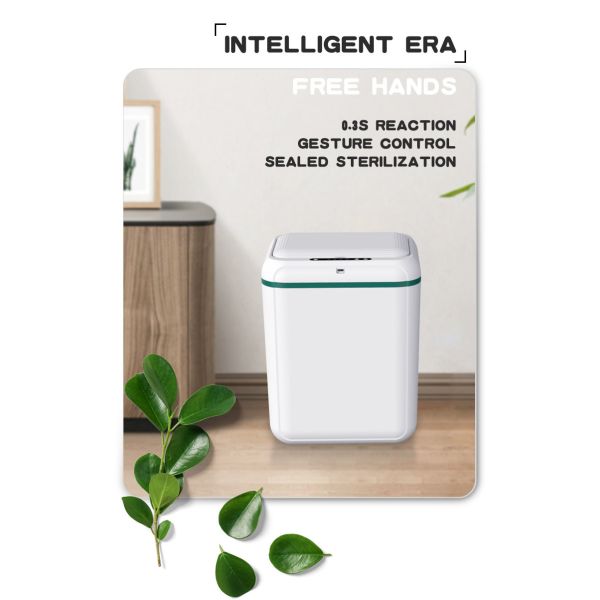 waterproof Smart Home Products 10L Touchless Kitchen Trash Can