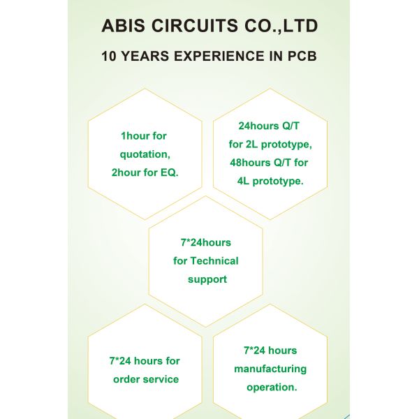 Embedded System 2U'' Multi Layer PCB Board Immersion Gold Four Layer PCB