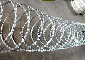 Cheap Snake Belly Razor Barbed Wire 500mm 10M Security Razor Wire Fencing for sale