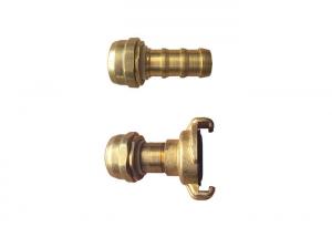 China Garden Watering Brass Water Spray Nozzles Open / Close By Turning Head on sale