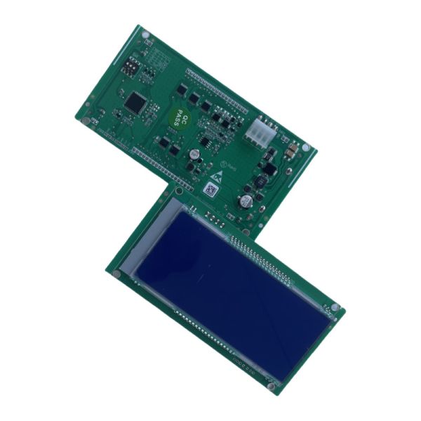 Blue Background White LED Light Elevator LCD Display For Elevator COP LOP