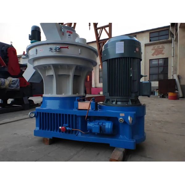 450 Model Wood Pellet Mill Machine 1000kg/H Vertical Ring Die Pellet Mill Biomass