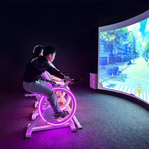 Cheap Interactive Sport Bike Digital Experience Hall Intelligent Bicycle Interactive System Ar Bicycle Game for sale