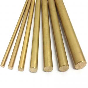 Cheap C2700 C2800 Copper Alloy Bar Rod Brush Brass Round C2600 C2680 500mm for sale